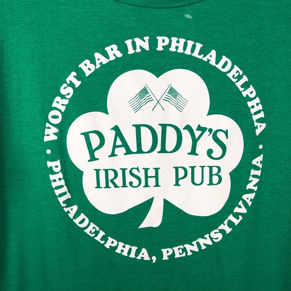 NWT Always Sunnny Paddy’s Irish Pub Tee M L XXL - Picture 3 of 7